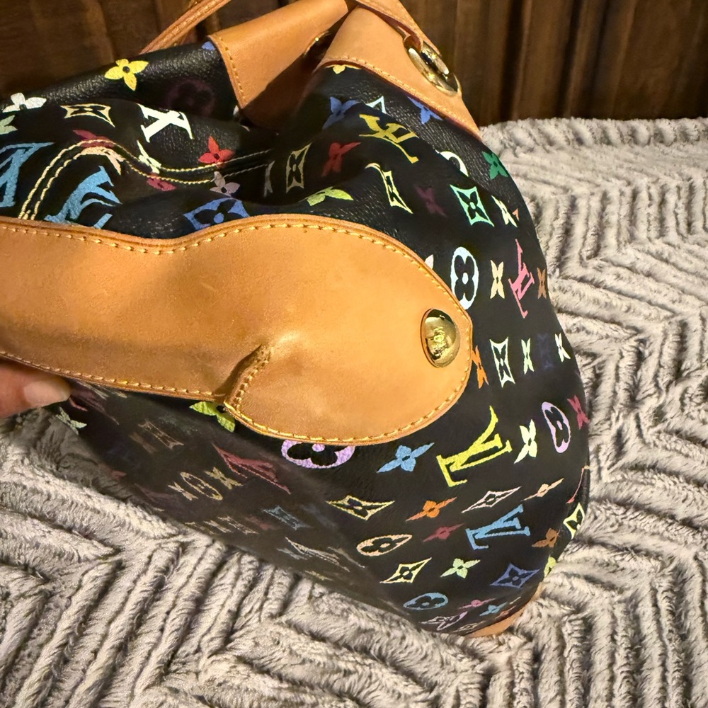 ‼️SOLD ELSEWHERE‼️♥️💙 Louis Vuitton X Takashi Murakami Noir Ursula - Picture 9 of 16